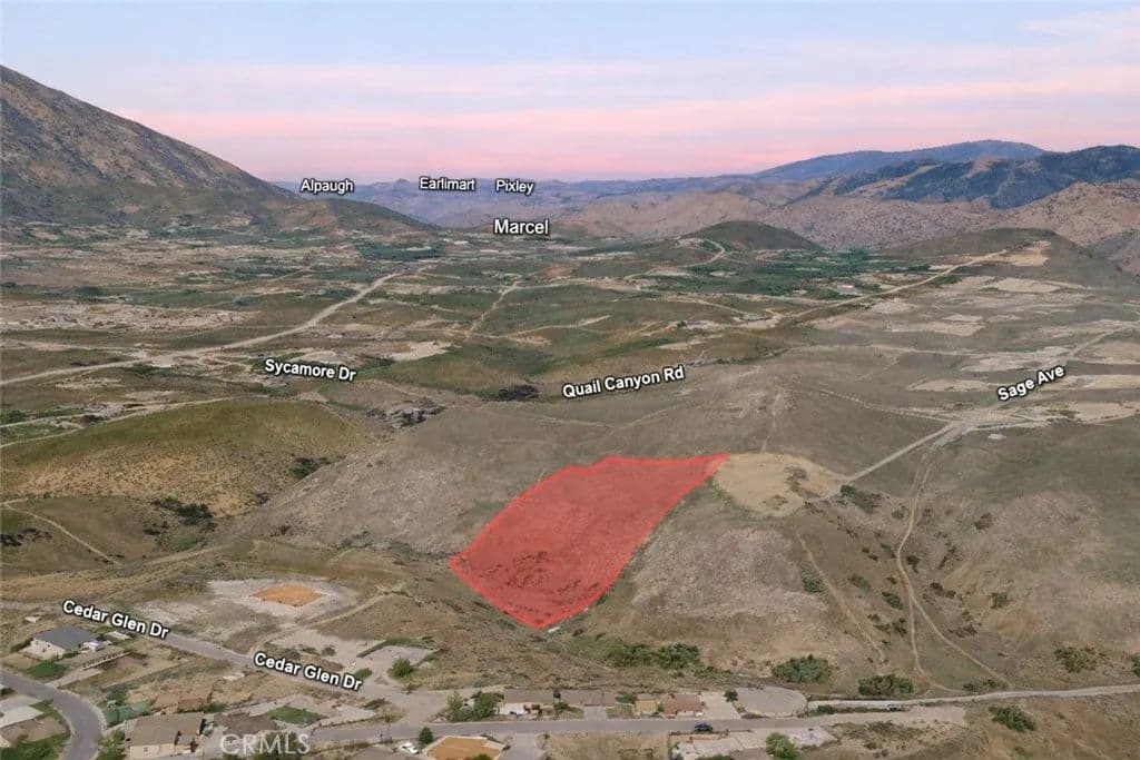 5.19 Acres of Land for Sale in Tehachapi, CA - Tehachapi, California, 93561