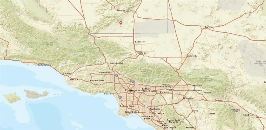 Property from 0 Mc Connell Avenue - KW - Rosamond, California, 93560