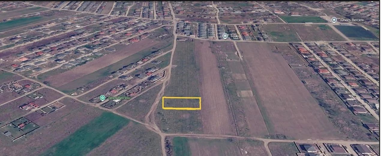 Lot teren 700 mp*Intravilan*Comuna Berceni*deschidere 17m - land for sale