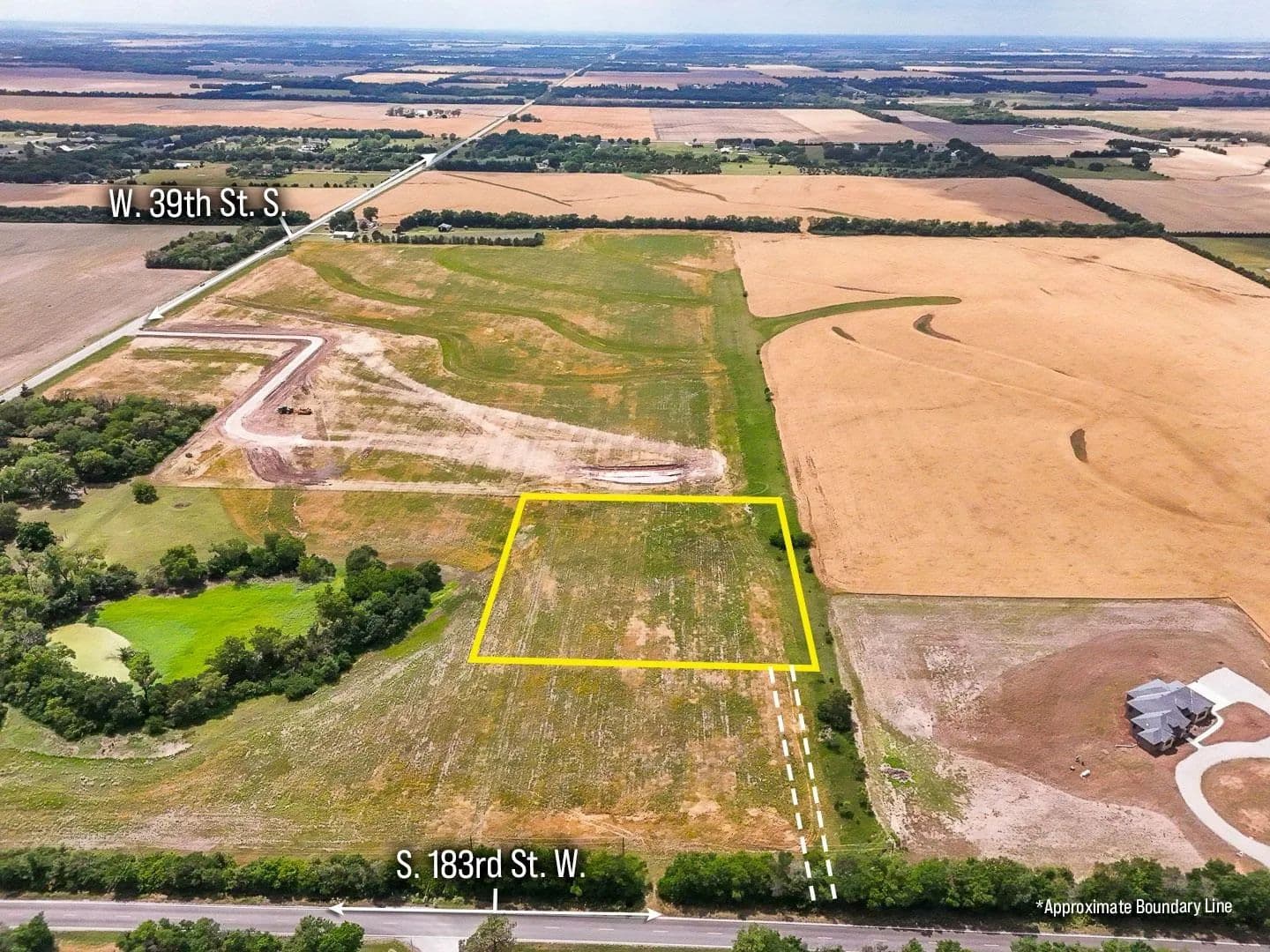 Property from 2.5 Acres on 183rd - KW - Goddard, Kansas, 67052