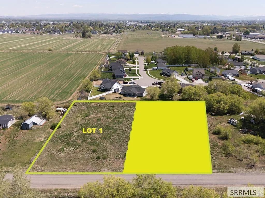 Property from TBD N 3800 E - KW - Rigby, Idaho, 83442