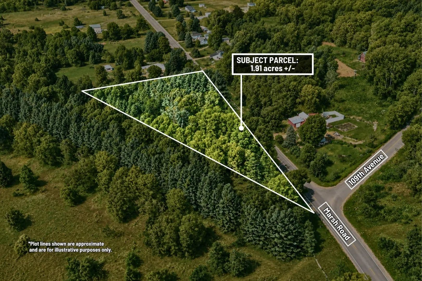 Property from 910 Marsh Road - KW - Plainwell, Michigan, 49080