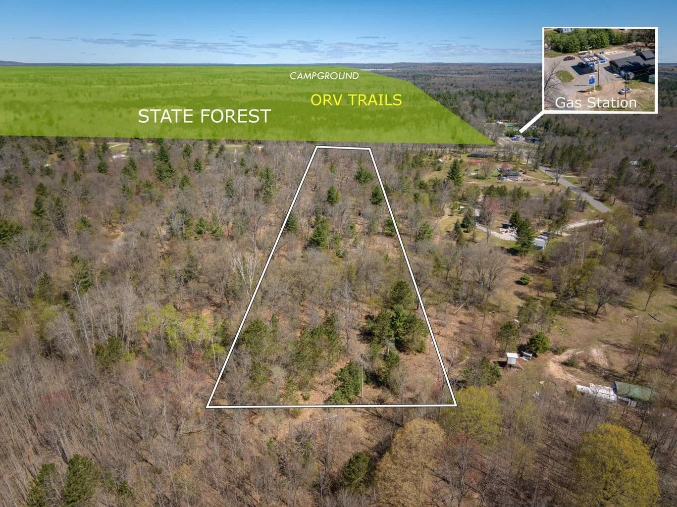 Vacant Land (0-10 Acres) in Luther - Luther, Michigan, 49656