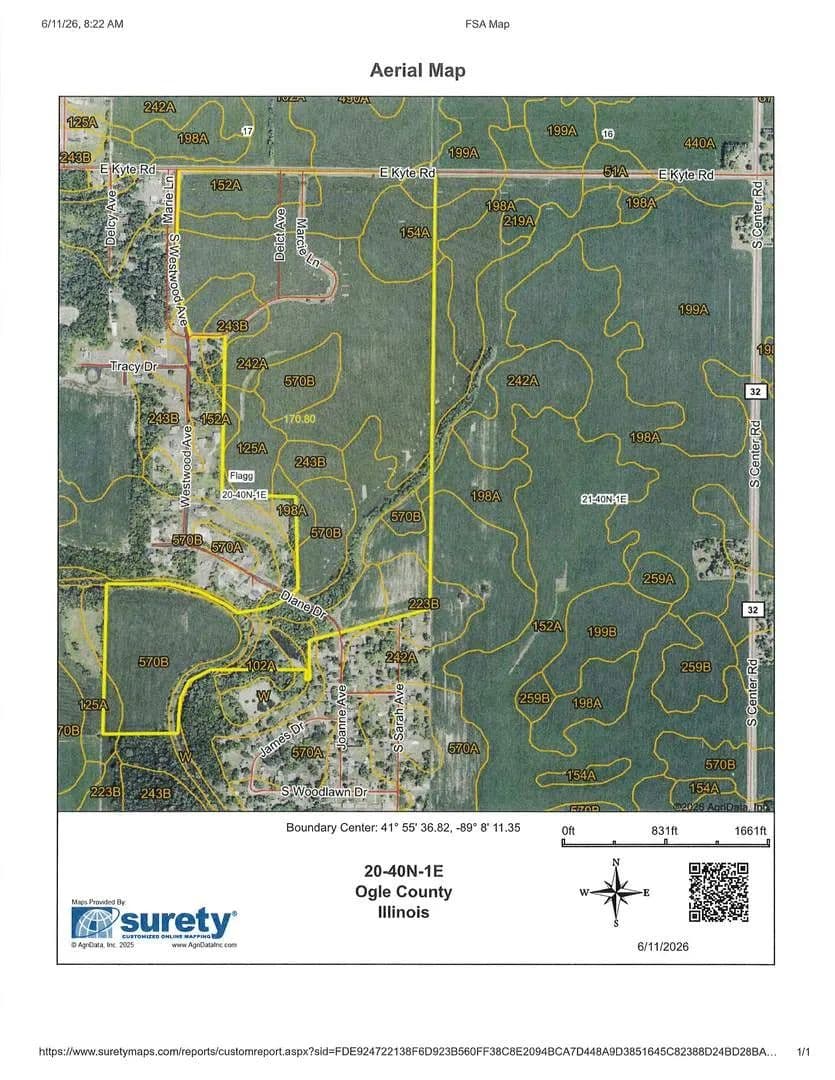 Property from 00 Kyte Road - KW - Rochelle, Illinois, 61068
