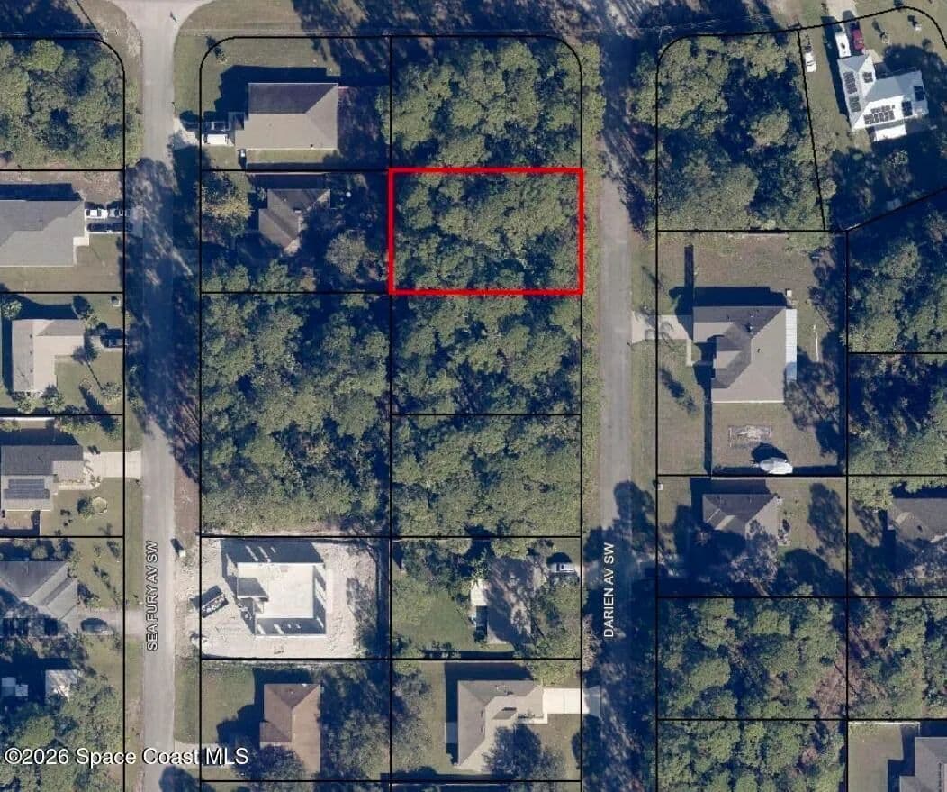 Property from 514 Darien Avenue SW - KW - Palm Bay, Florida, 32908