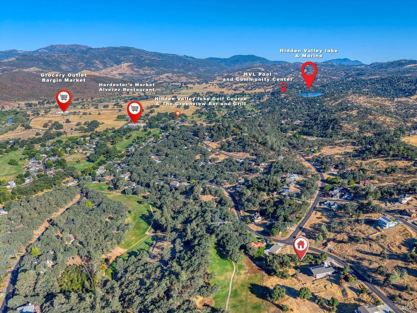 Vacant Land in Hidden Valley Lake - land for sale