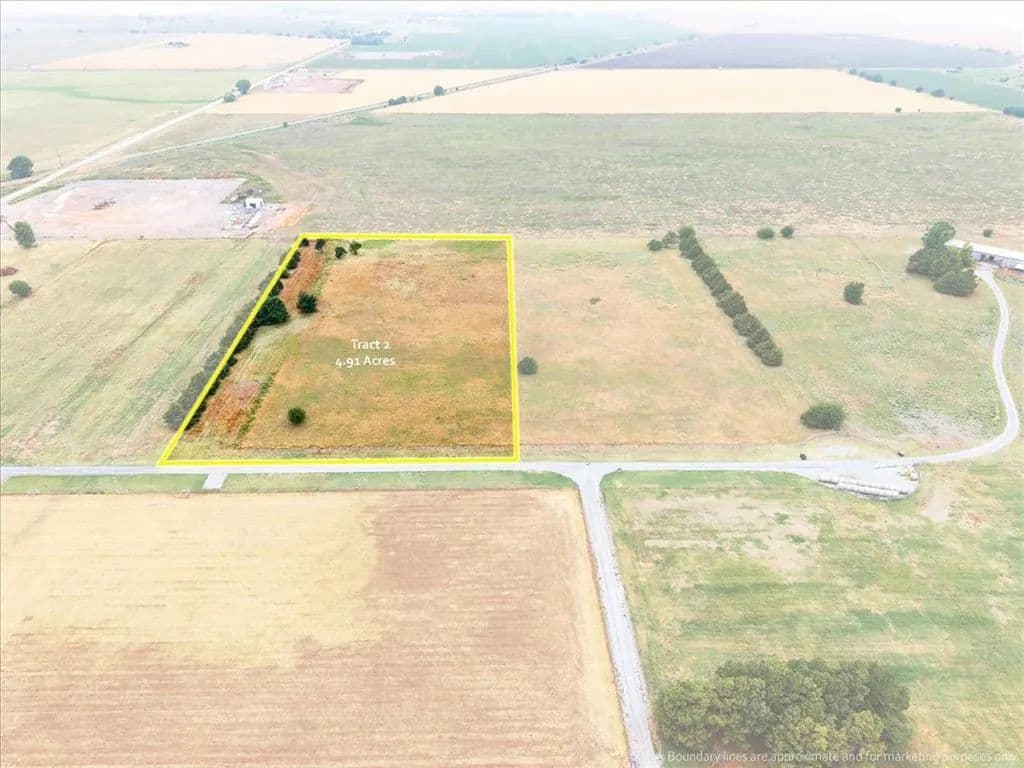 Property from 5525 Pine Creek Road #Tract # 2 - KW - Calumet, Oklahoma, 73014