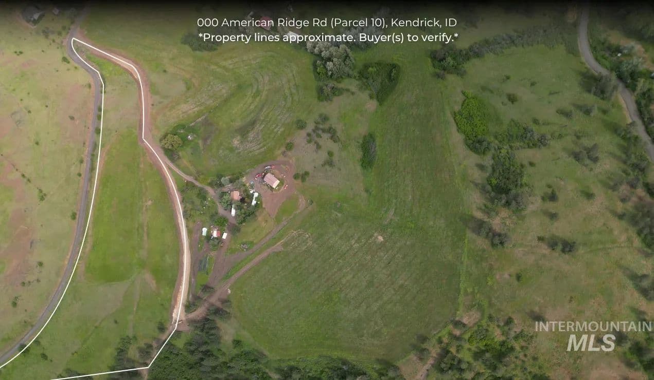 Property from 000 American Ridge Rd (Parcel 10) - KW - Kendrick, Idaho, 83537