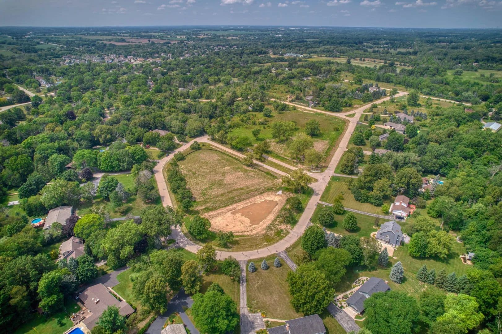 1.22 Acres of Land for Sale in Caledonia, Wisconsin - Caledonia, Wisconsin, 53402