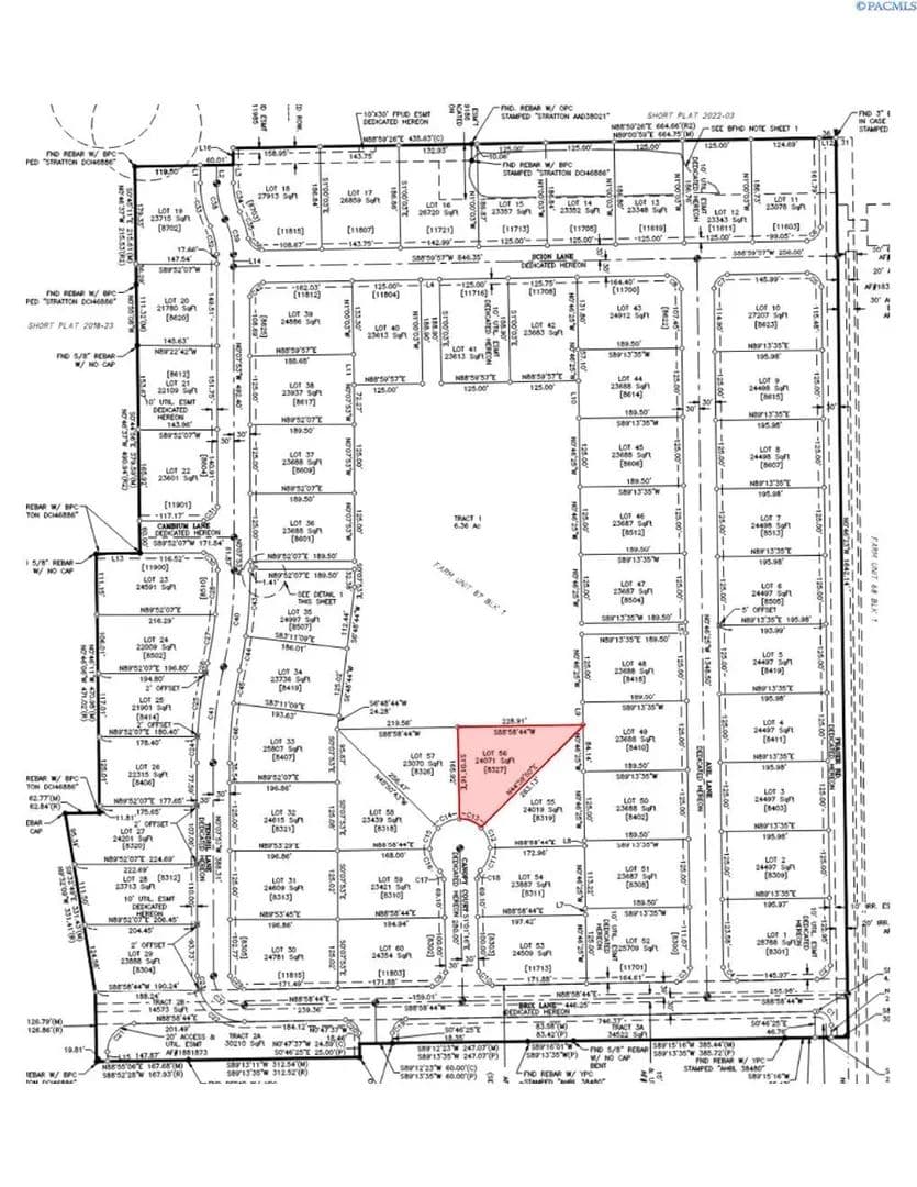 Property from 8327 Canopy Court - KW - Pasco, Washington, 99301