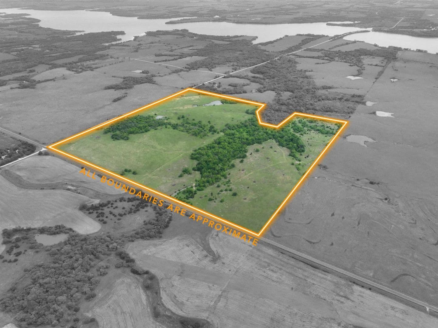 Cattle Grazing & Hunting Land in Osage City, KS for Sale - 144 Acres - Osage City, Kansas, 66523