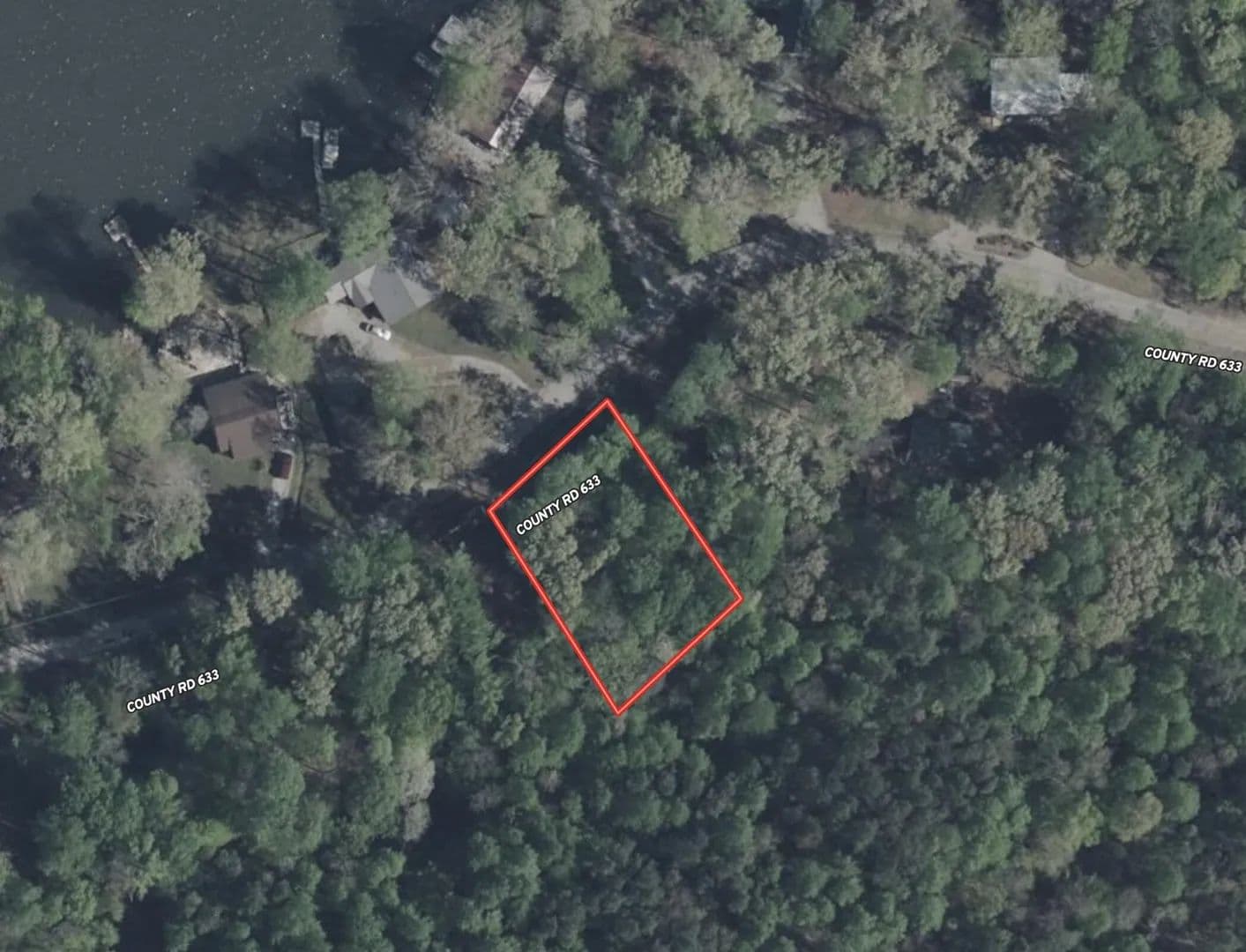 Property from Lot 32 County Road 633 - KW - Booneville, Mississippi, 38829
