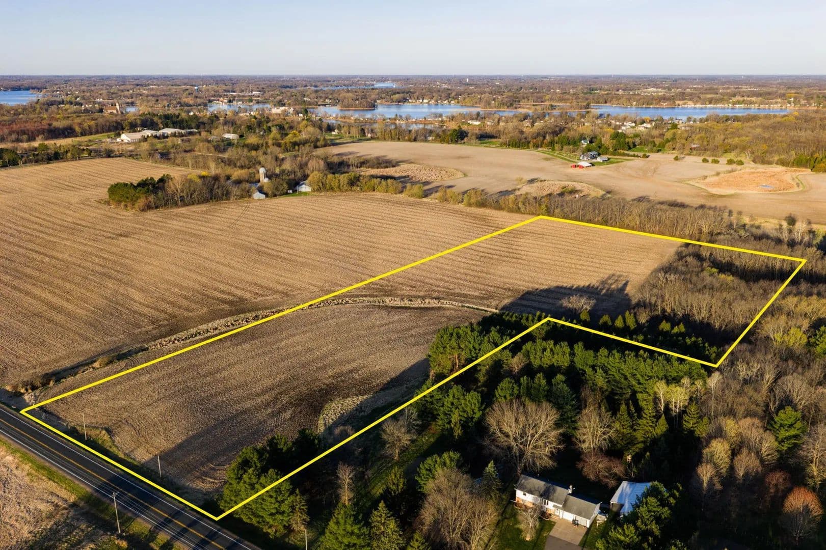 14.86 Acres of Land for Sale in Center City, MN - Center City, Minnesota, 55012