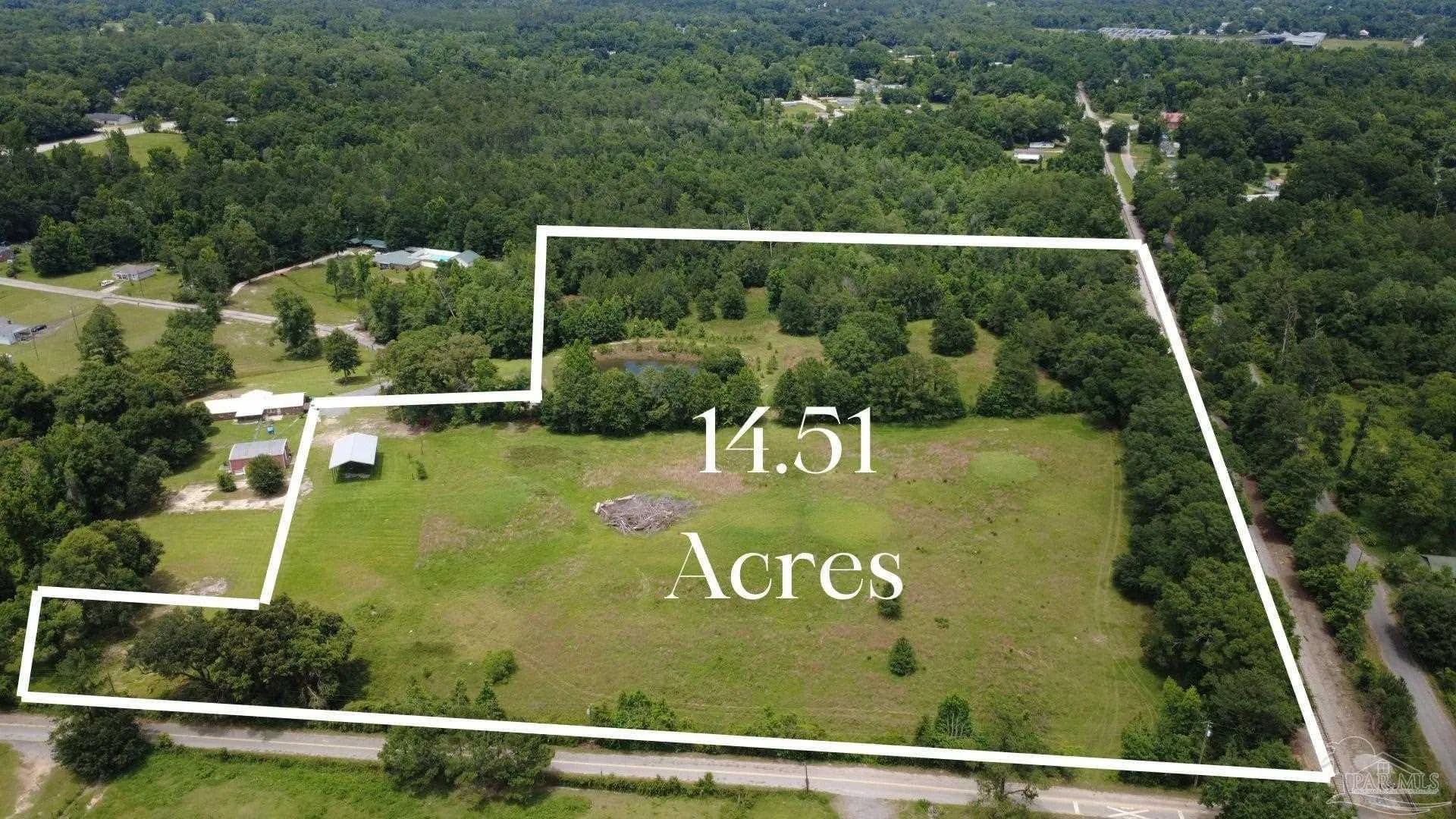 Property from 296 Salters Lake Rd - KW - Century, Florida, 32535