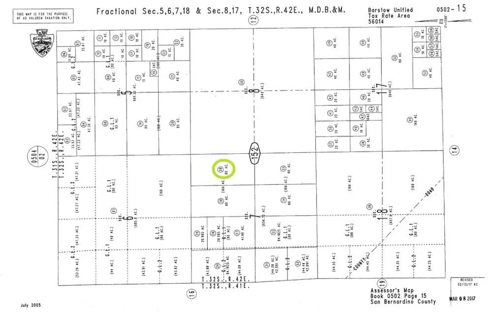 Vacant Land in Kramer Junction - Kramer Junction, California, 93516