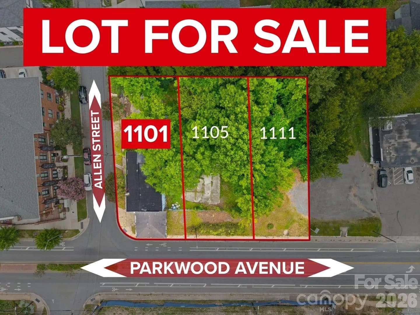 0.18 Acres of Land for Sale in Charlotte, NC - Charlotte, North Carolina, 28205