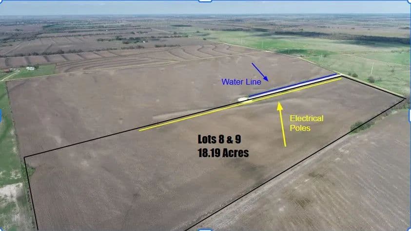 18.19 Acres of Land for Sale in Cameron, TX - Cameron, Texas, 76520