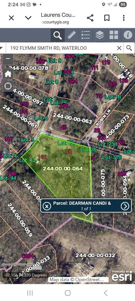 Property from 192 Flymm Smith Road - KW - Waterloo, South Carolina, 29384