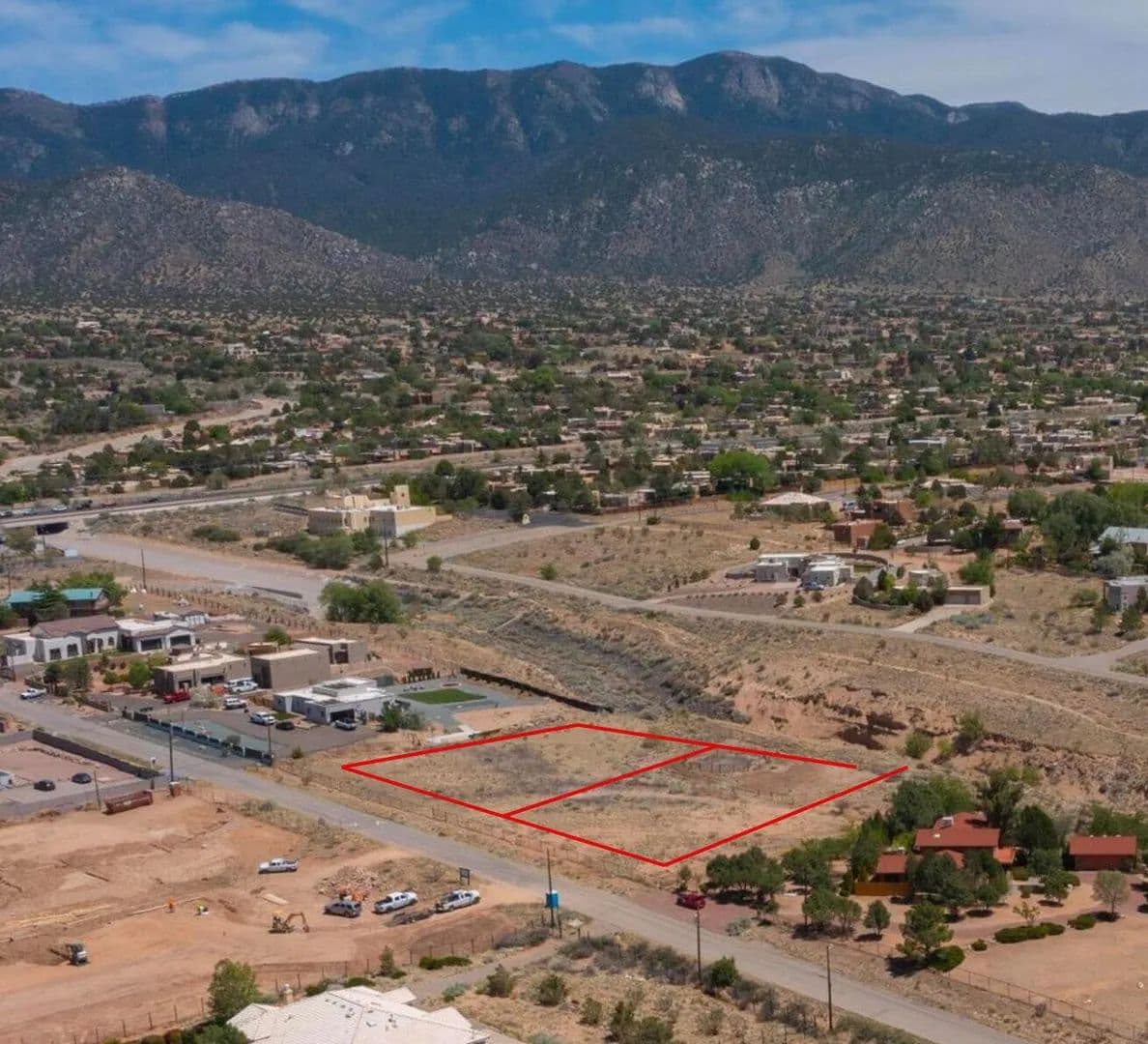 Property from Palomas Avenue NE - KW - Albuquerque, New Mexico, 87122