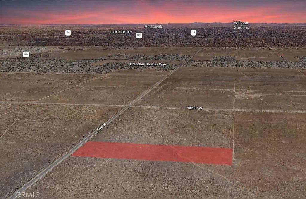9.79 Acres of Land for Sale in Del Sur, CA - Del Sur, California, 93536