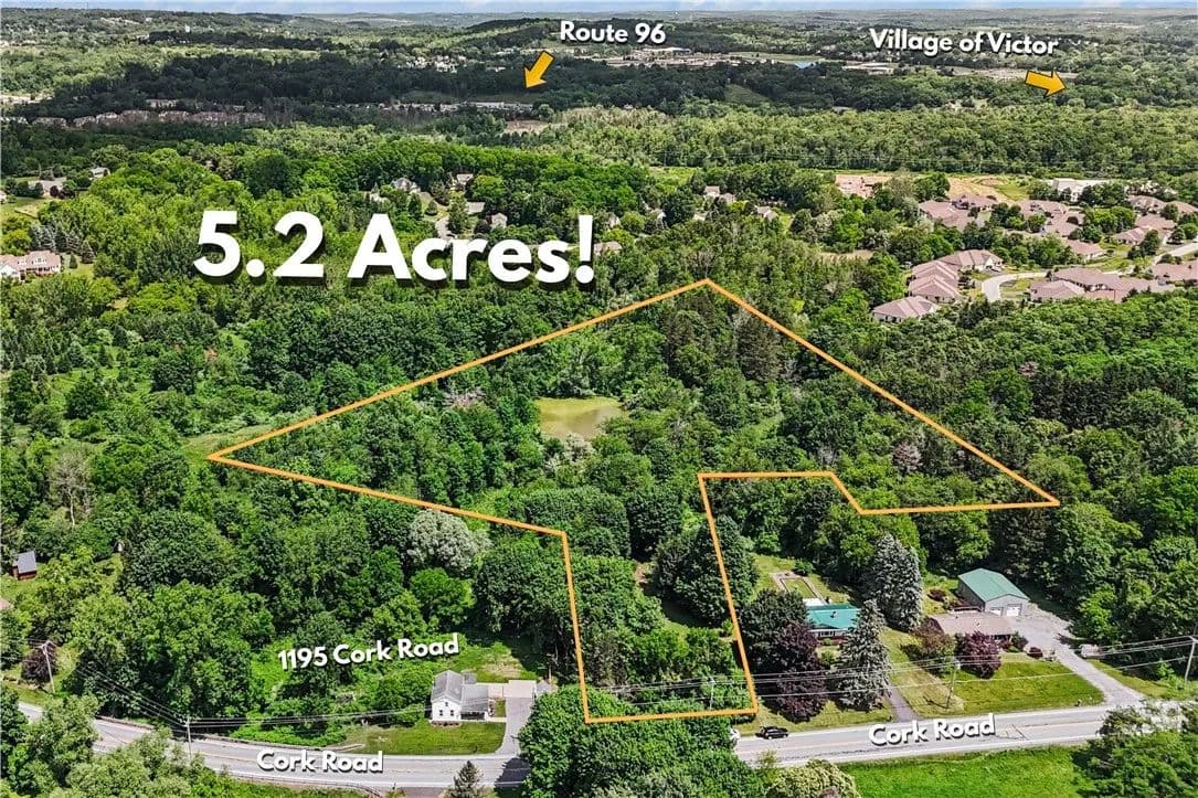 5.21 Acres of Land for Sale in Victor, NY - Victor, New York, 14564
