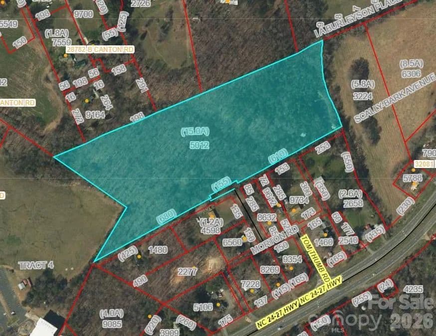 Property from 0 Scallybark Road - KW - Albemarle, North Carolina, 28001