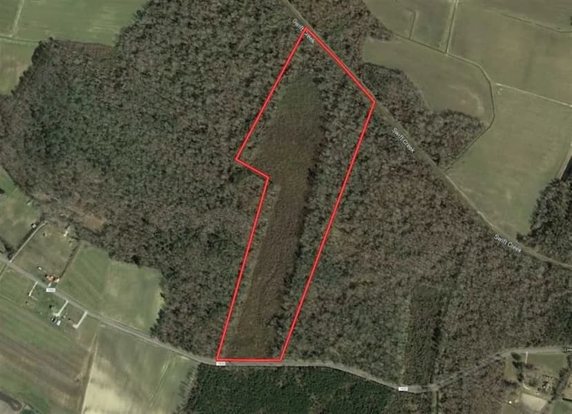 UNDER CONTRACT!! 46.68 Acres of Hunting and Creek Front Land For Sale in Pitt County NC!