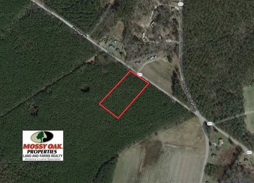 UNDER CONTRACT!! 3 Acre Building Site For Sale in Southampton County VA!