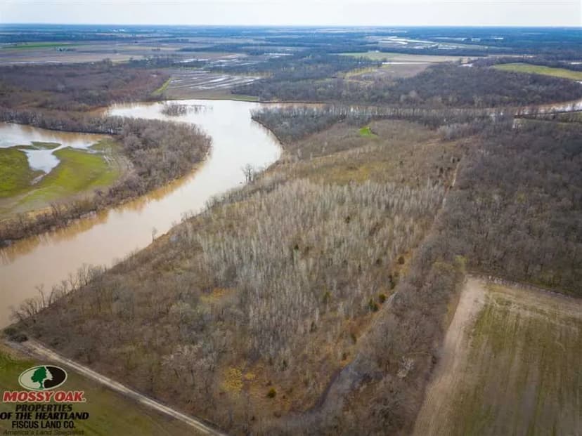 63 Acre Neosho River Farm For Sale In Labette County, KS