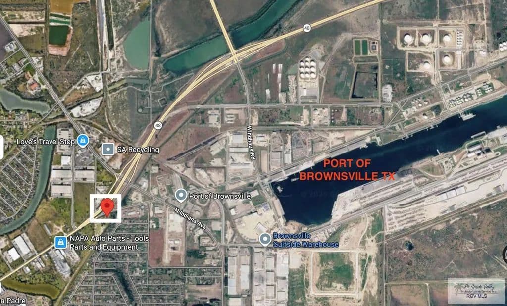 Property from 8074 E PADRE ISLAND HWY. - KW - Brownsville, Texas, 78520