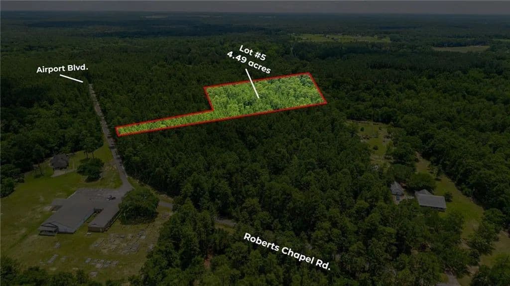 Property from 0 Roberts Chapel Road - KW - Mobile, Alabama, 36608