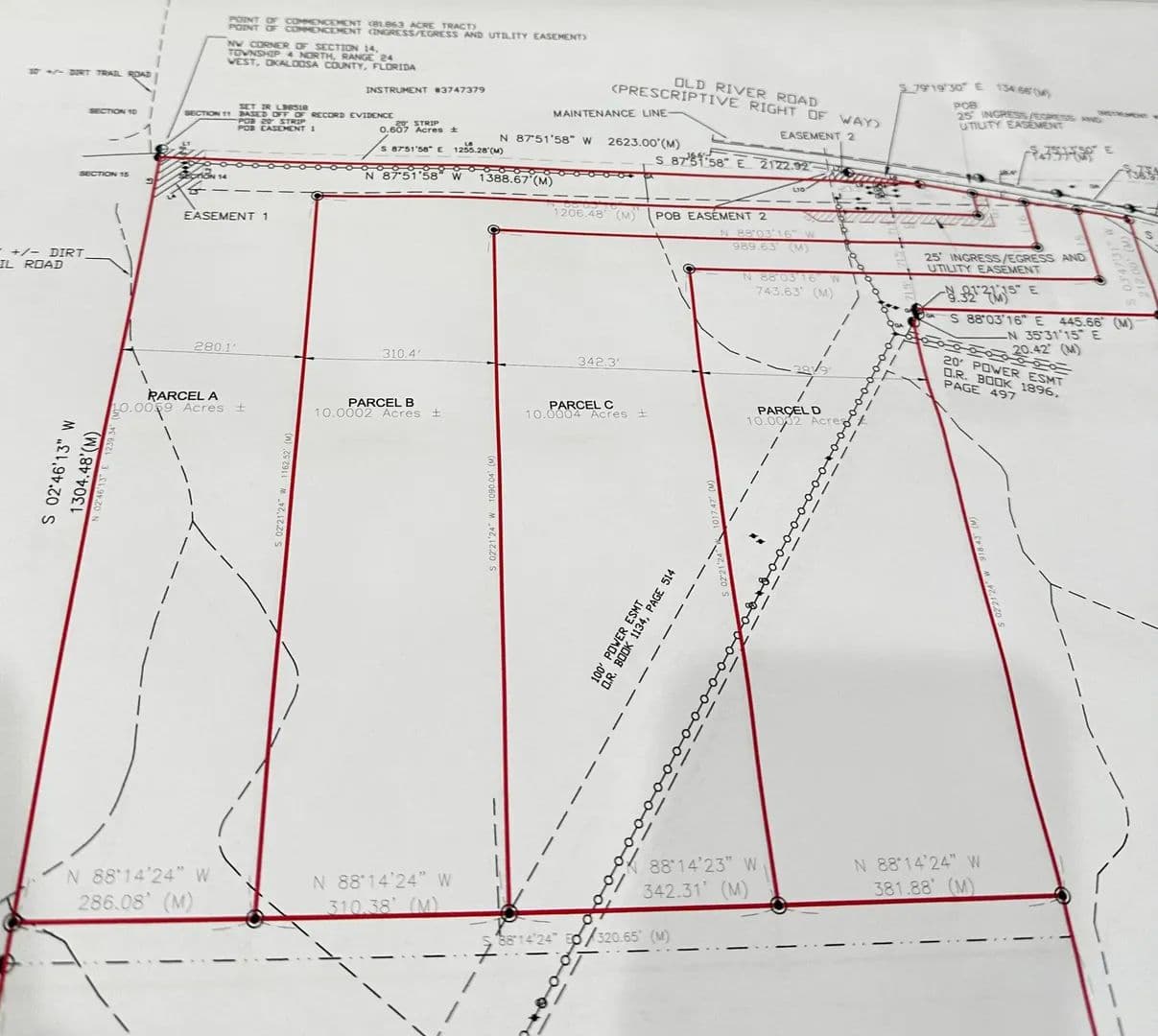 Property from TBD Old River Road - KW - Baker, Florida, 32531