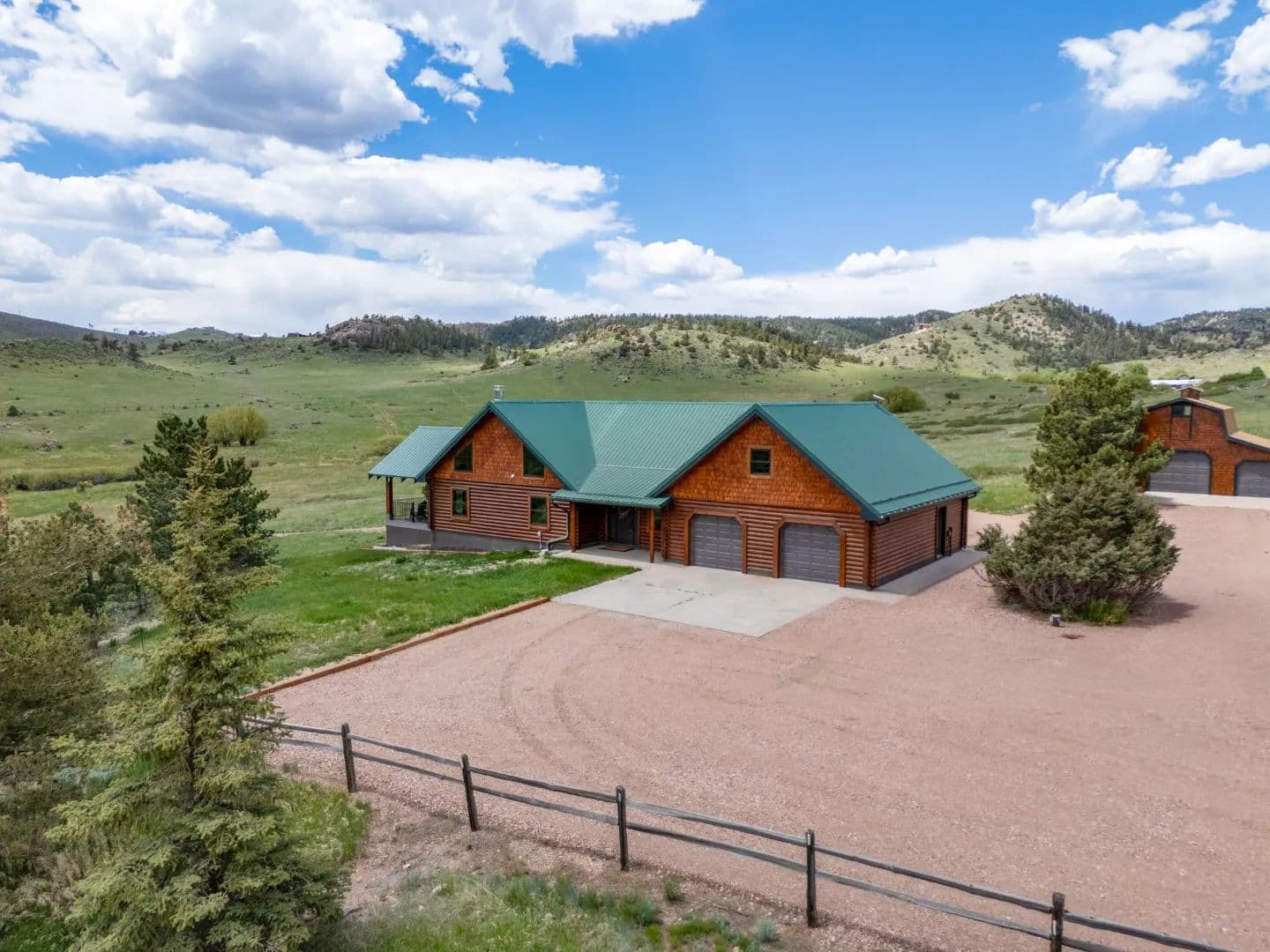 Log Home Backing to National Forest with Pond - Loveland, Colorado, 80536