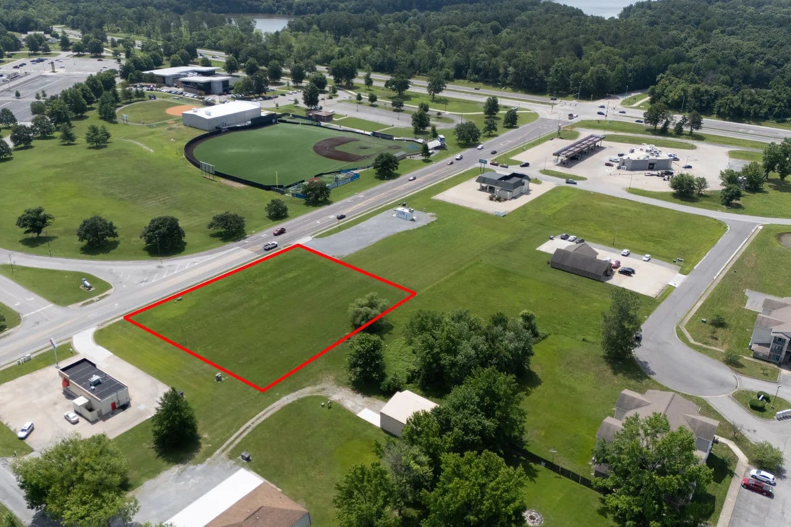 Property from 703 S Greenbriar Road - KW - land for sale