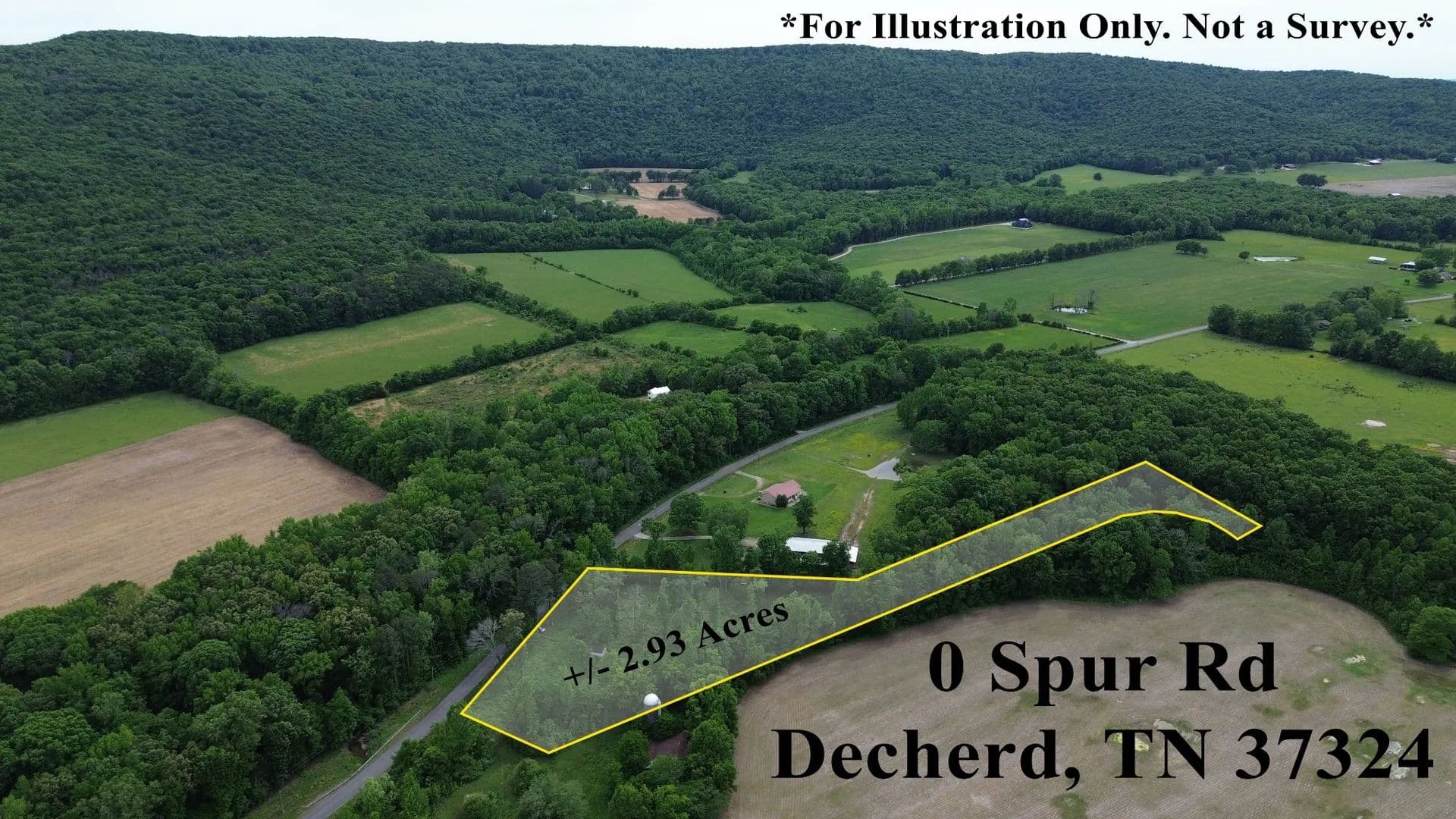 Property from 0 Spur Rd - KW - Decherd, Tennessee, 37324
