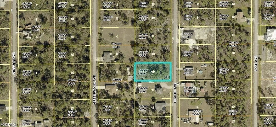 Property from 1217 8th Avenue - KW - Lehigh Acres, Florida, 33972