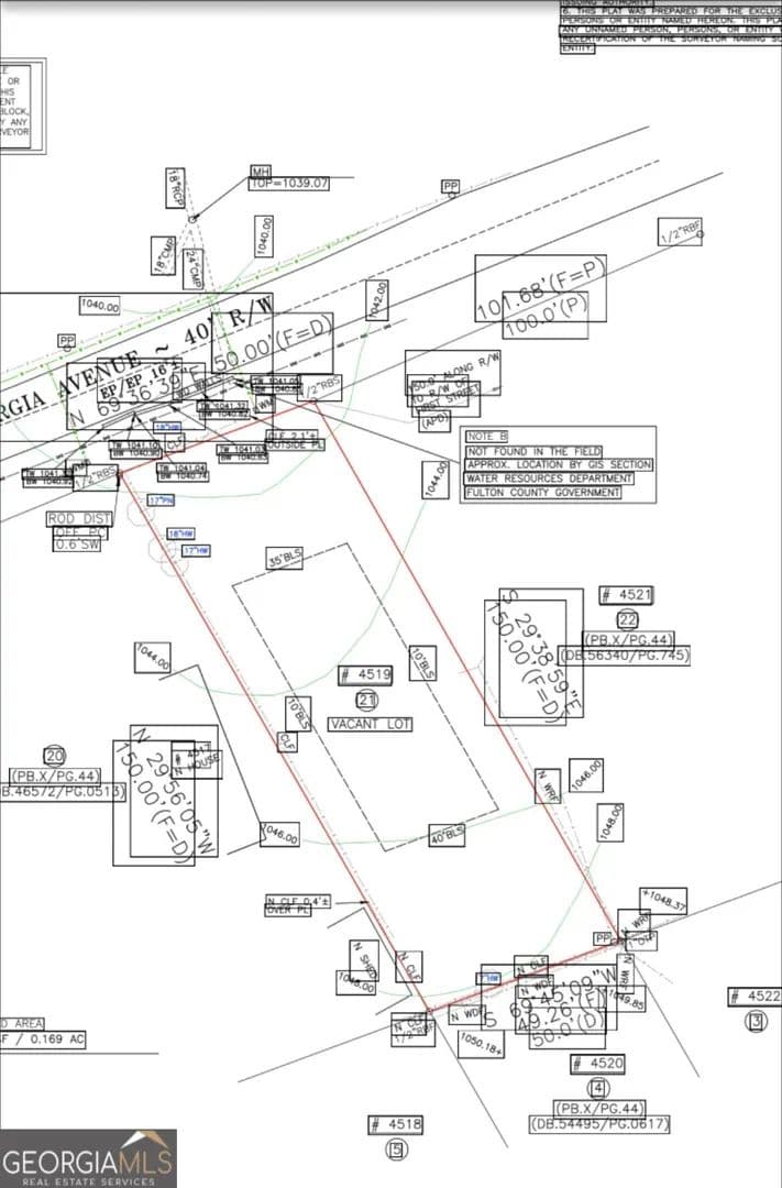 0.17 Acres of Land for Sale in Atlanta, Georgia - Atlanta, Georgia, 30360