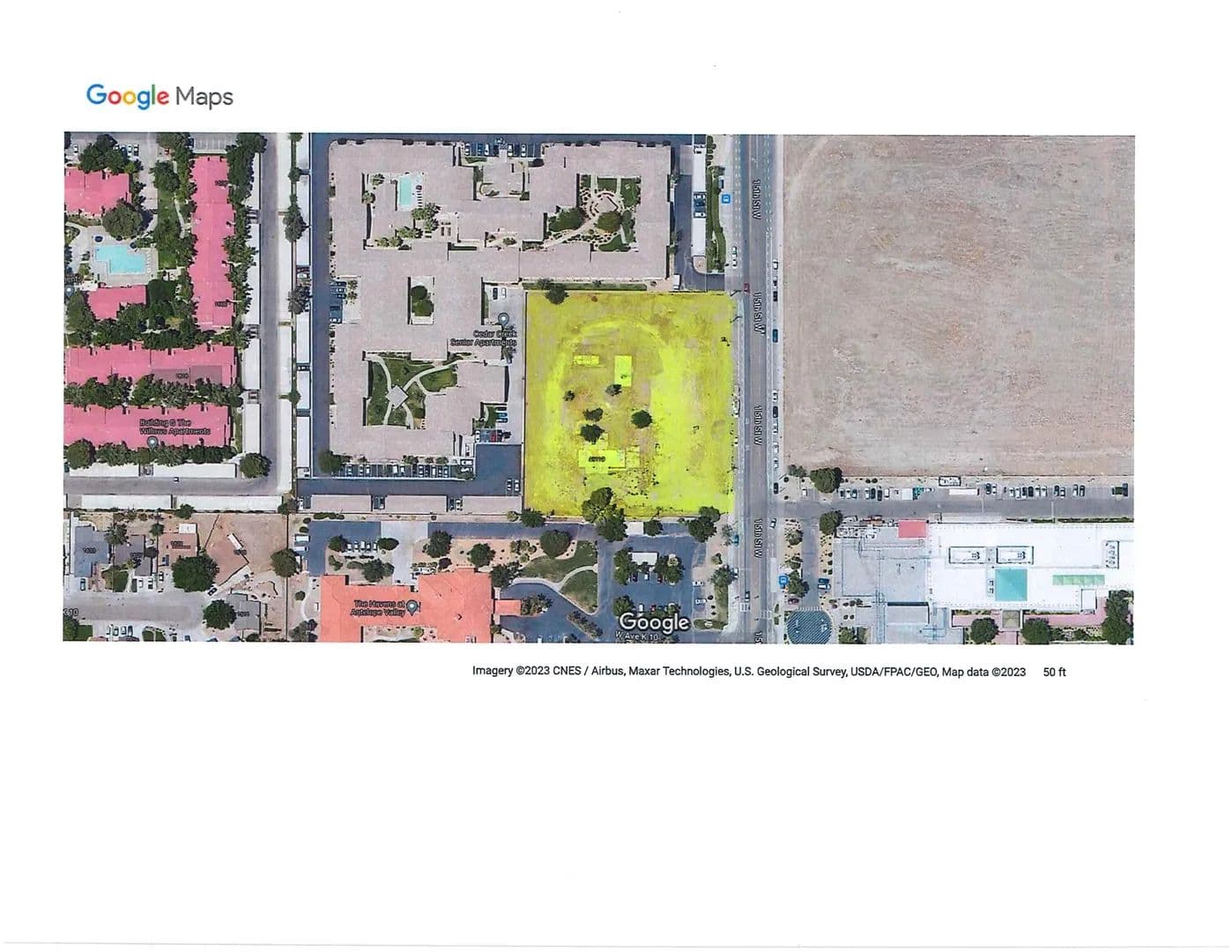 Vacant Land in Lancaster - Lancaster, California, 93534