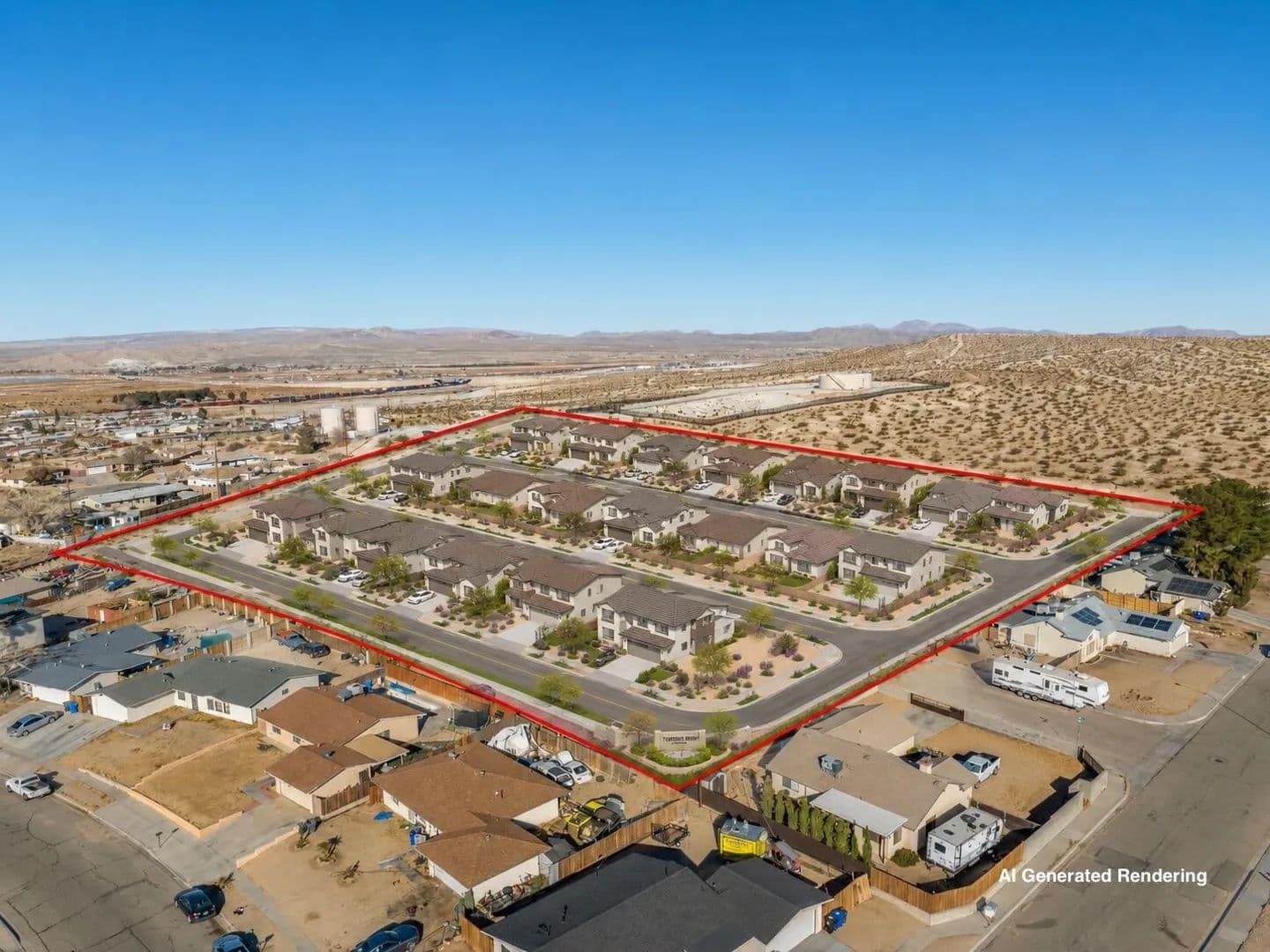 Property from 0 Tortoise Road - KW - Barstow, California, 92311