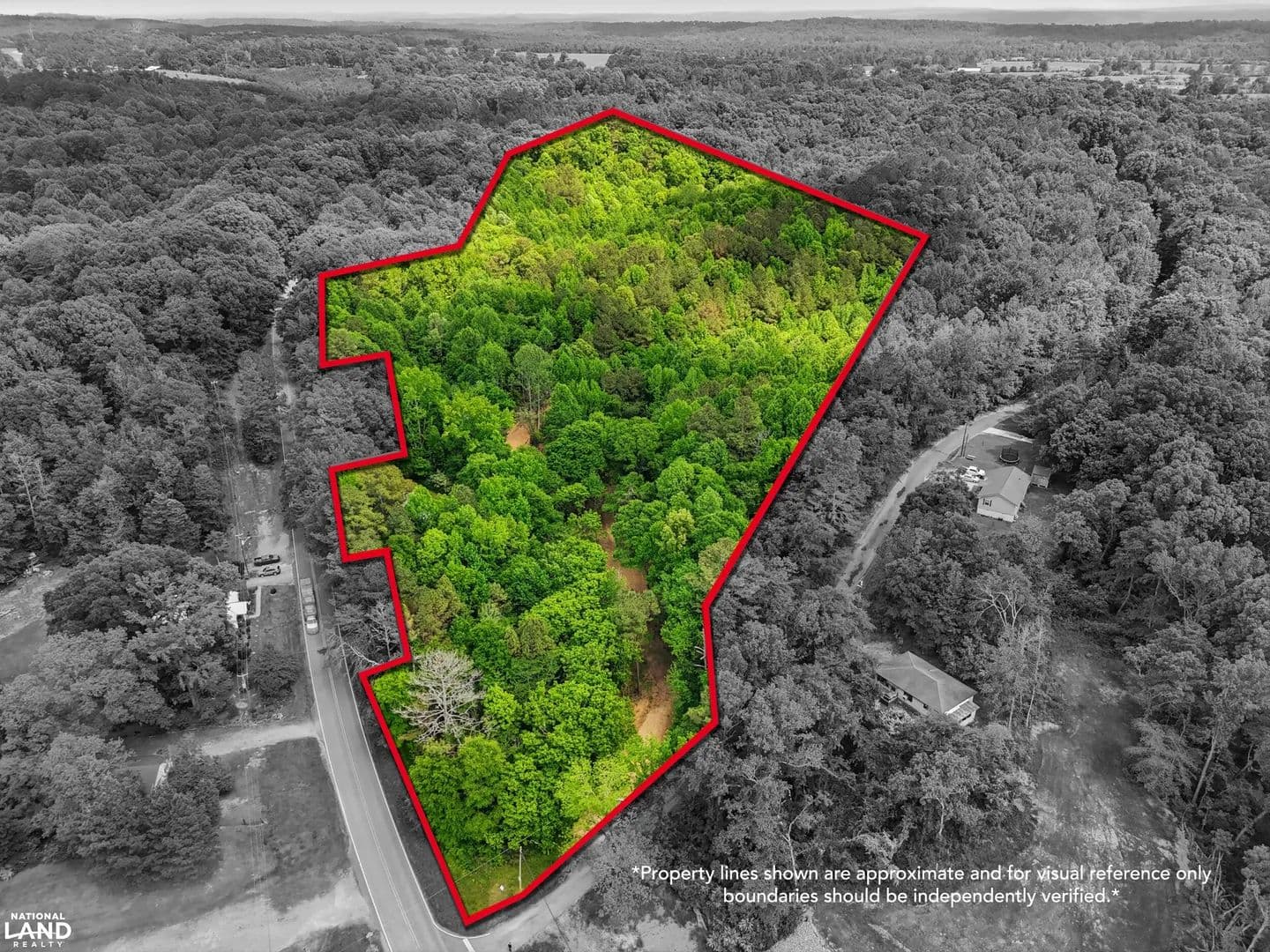 Private & Wooded 18.95 Acre Homesite Inside Blountsville - Blountsville, Alabama, 35013