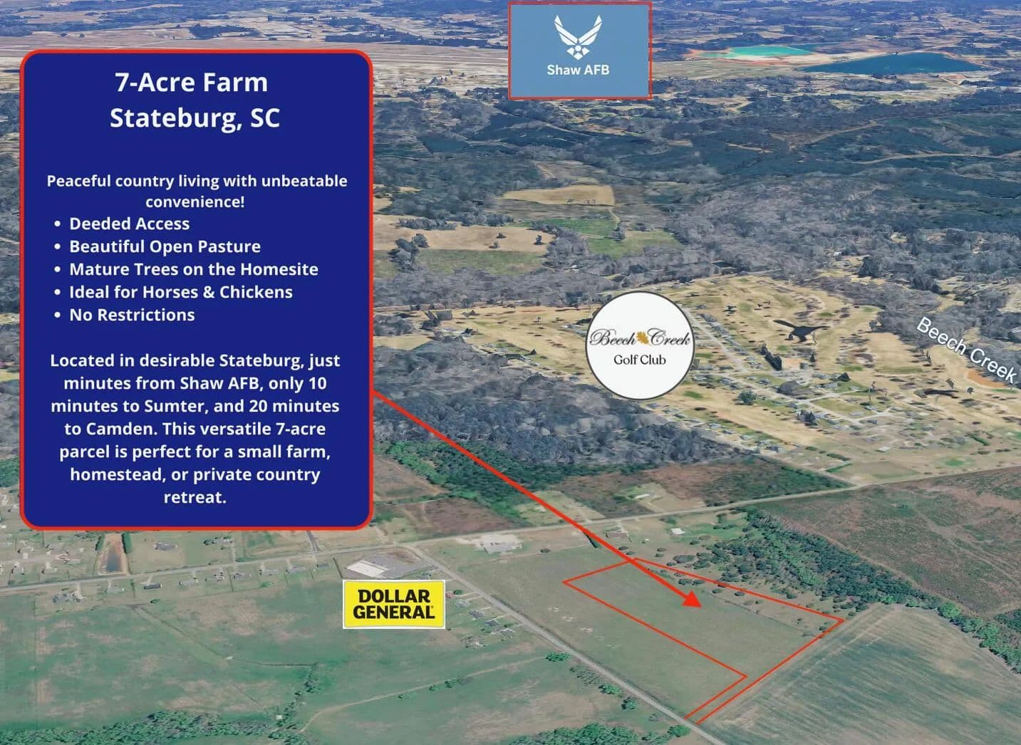 Property from 6990 Claremont Lane - KW - Sumter, South Carolina, 29154