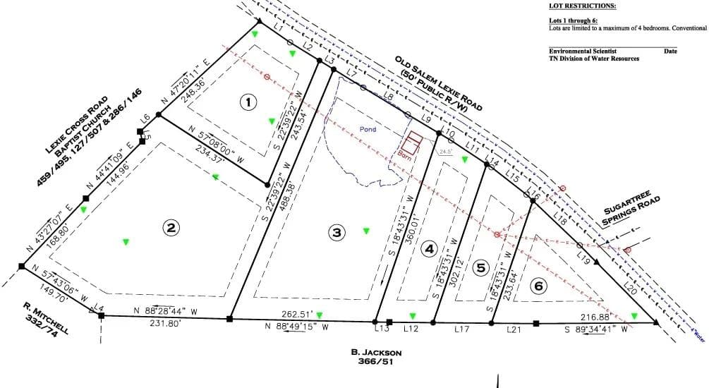 Property from 0 Old Salem Lexie Rd - KW - Belvidere, Tennessee, 37306