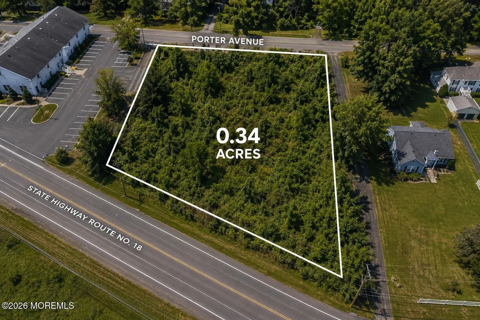 Property from 0 Porter Avenue - KW - Tinton Falls, New Jersey, 7724