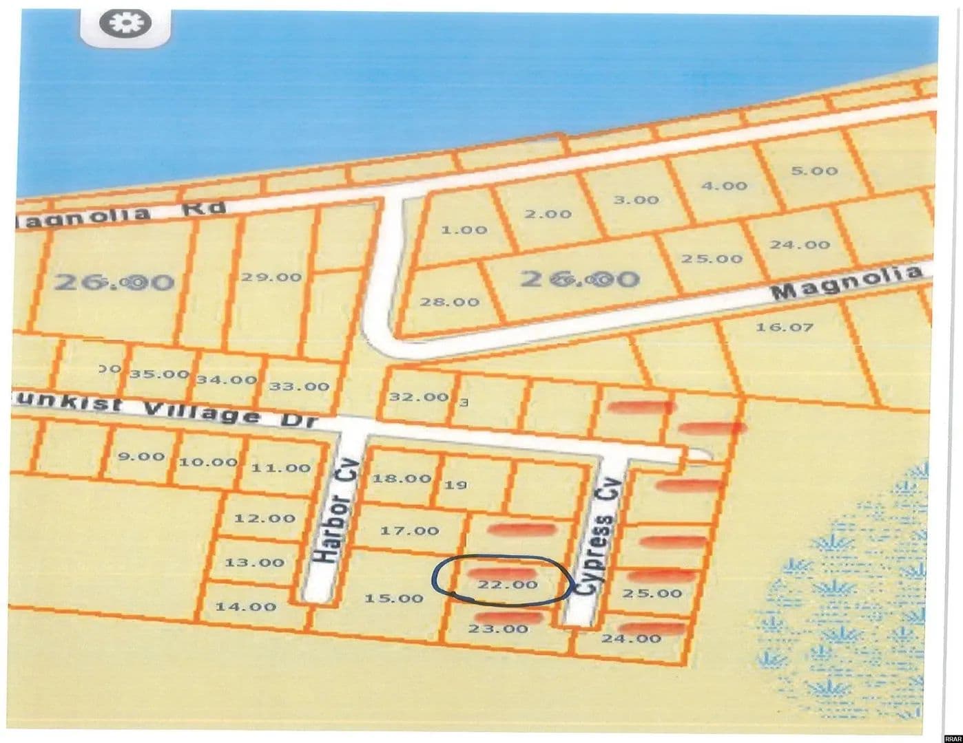 Property from Lot 21 Cypress Cove - KW - Tiptonville, Tennessee, 38079