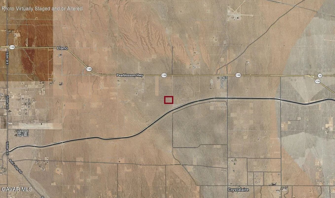 Property from 195th Street East & Avenue W8 - KW - Palmdale, California, 93591