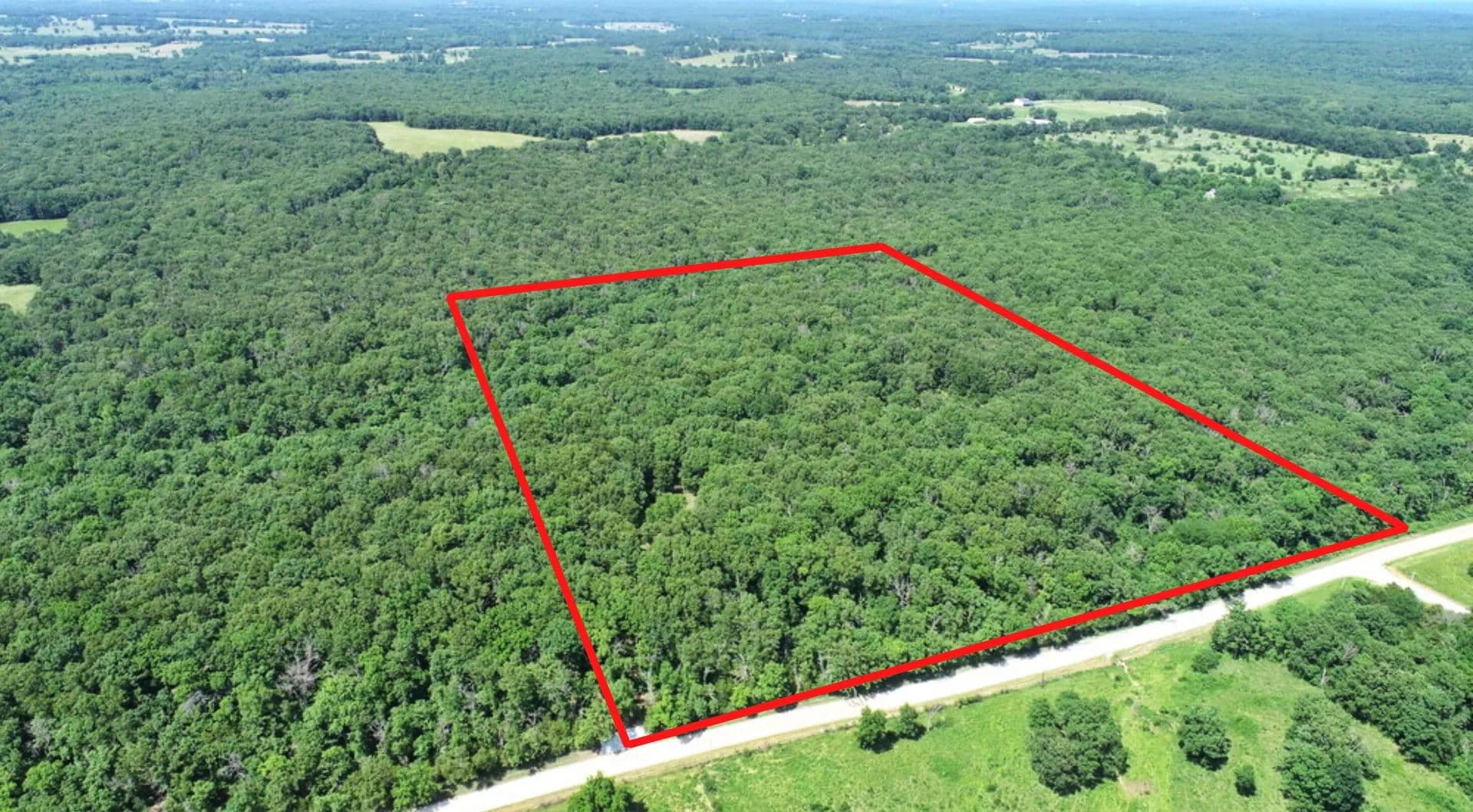 Property from Tbd3 E 1550 Road - KW - Jerico Springs, Missouri, 64756