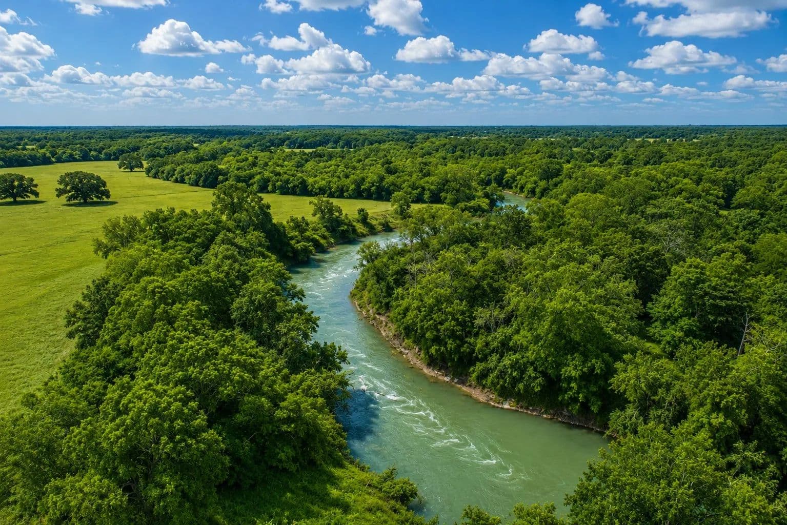 Clearspring River Ranch | 525± Acres | 2.4 Miles of Private San Marcos River | 37 Minutes from Austin - Luling, Texas, 78648