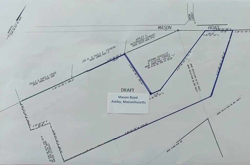 Vacant Land in Ashby - Ashby, Massachusetts, 01431
