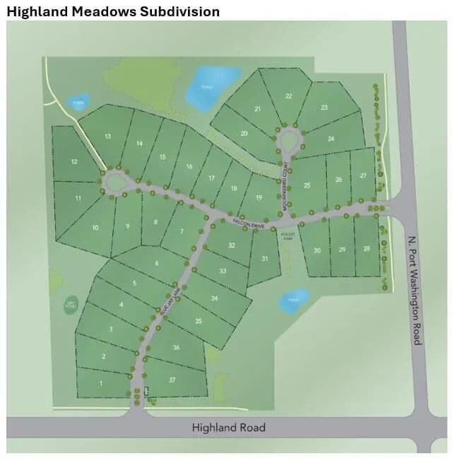 0.37 Acres of Land for Sale in Mequon, Wisconsin - Mequon, Wisconsin, 53097