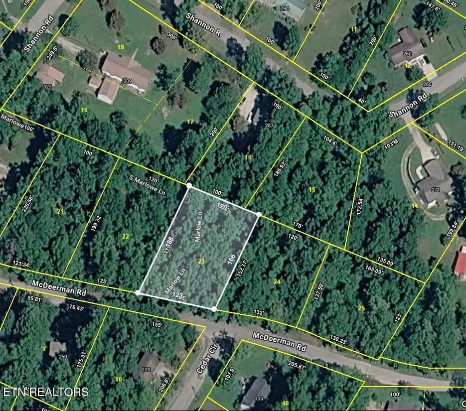 Property from McDeerman Rd - KW - Jacksboro, Tennessee, 37757